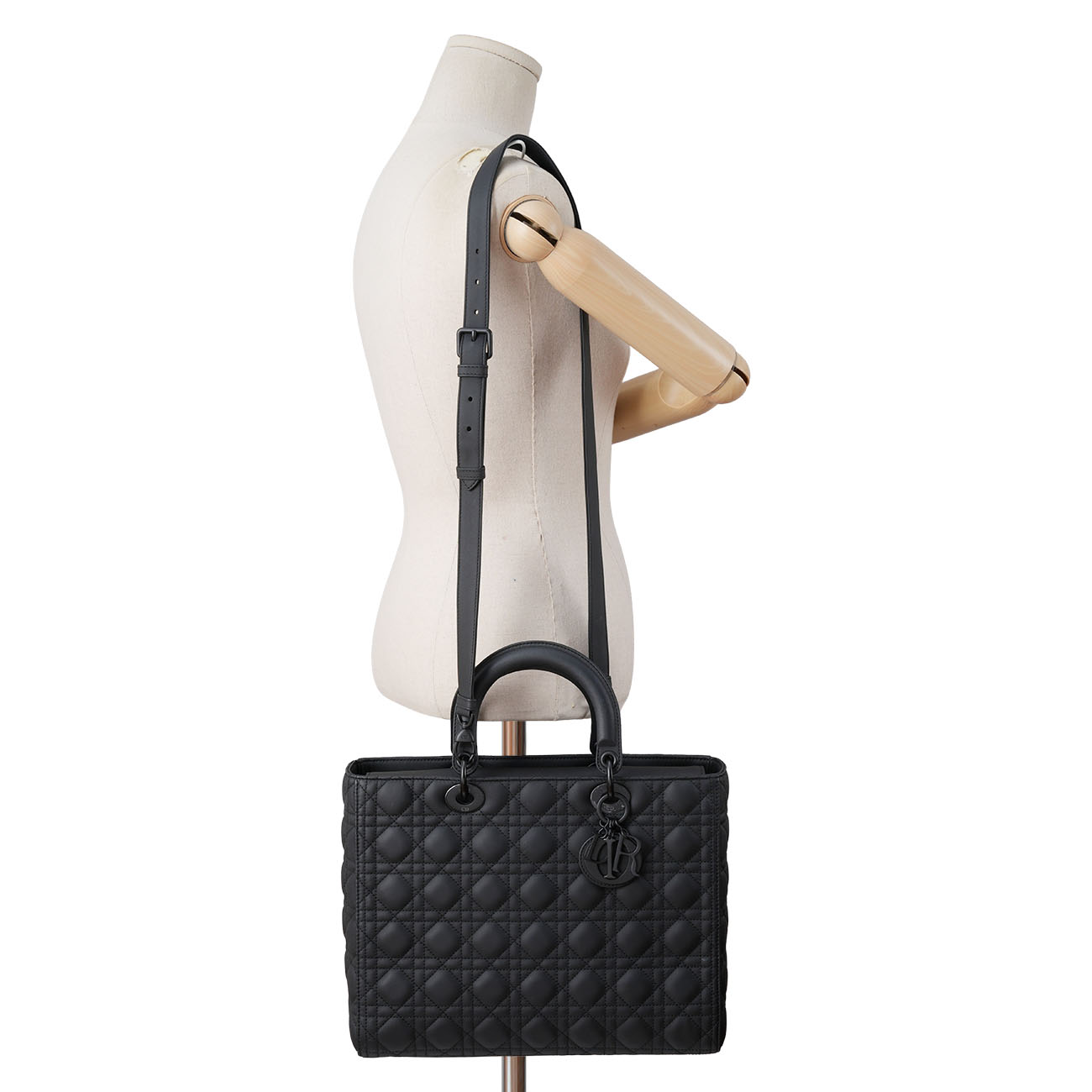 CHRISTIAN DIOR(USED)크리스찬 디올 M0566 까나쥬 레이디백 라지
